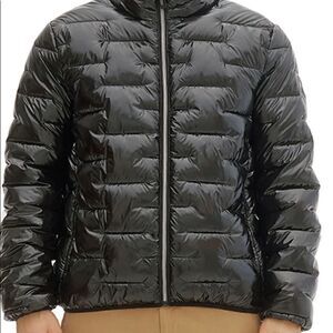 NOIZE
Shiny Chevron Quilted Puffer Jacket size XXL, NWT